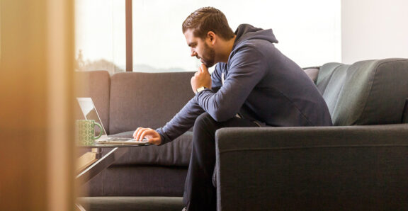 working at home